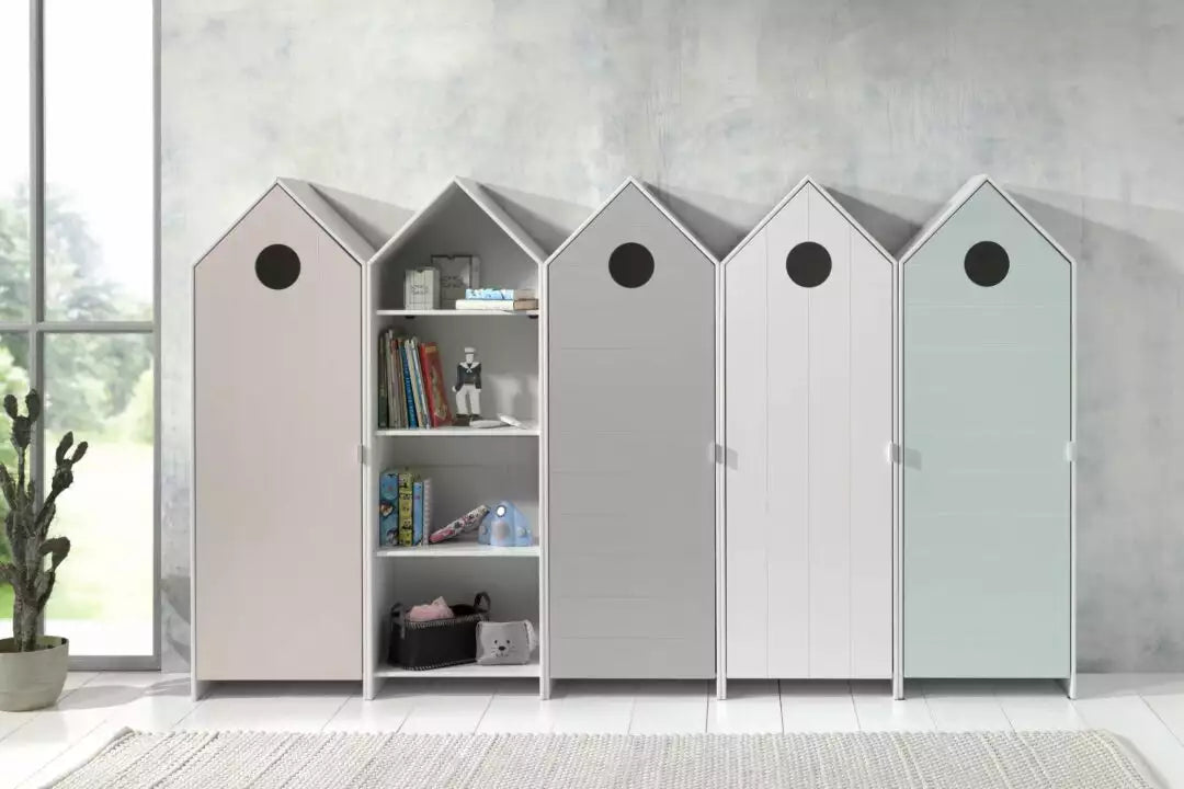 Guarda Roupa Infantil Multiuso Cabana