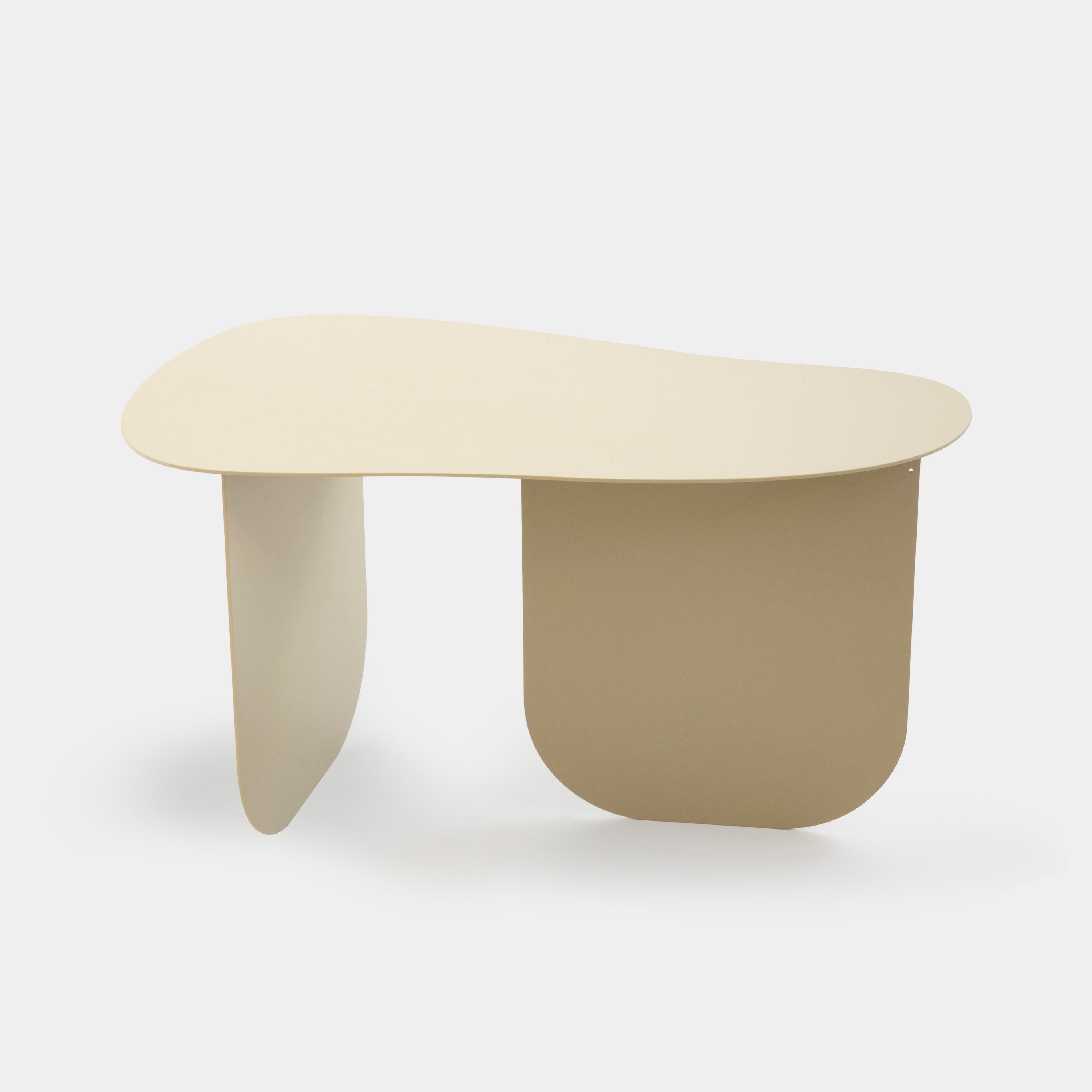 Mesa Stone P Aço Carbono Com Pintura Eletrostática Acabamento Cedro-Arana