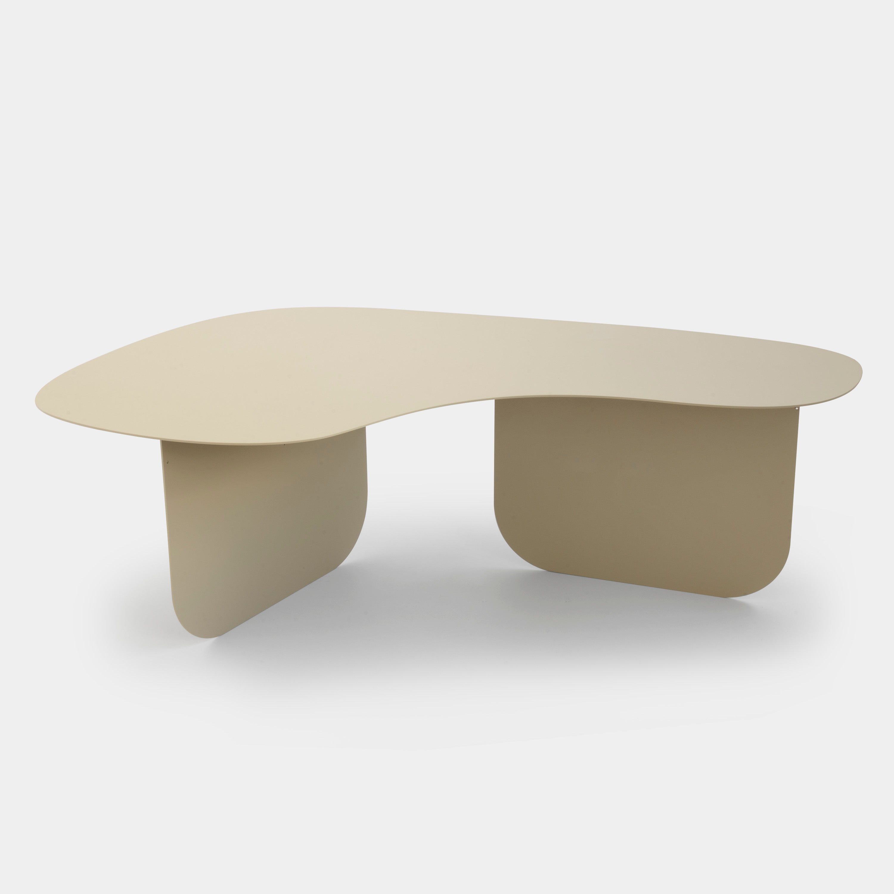 Mesa Stone GG Aço Carbono Com Pintura Eletrostática Acabamento Cedro-Arana