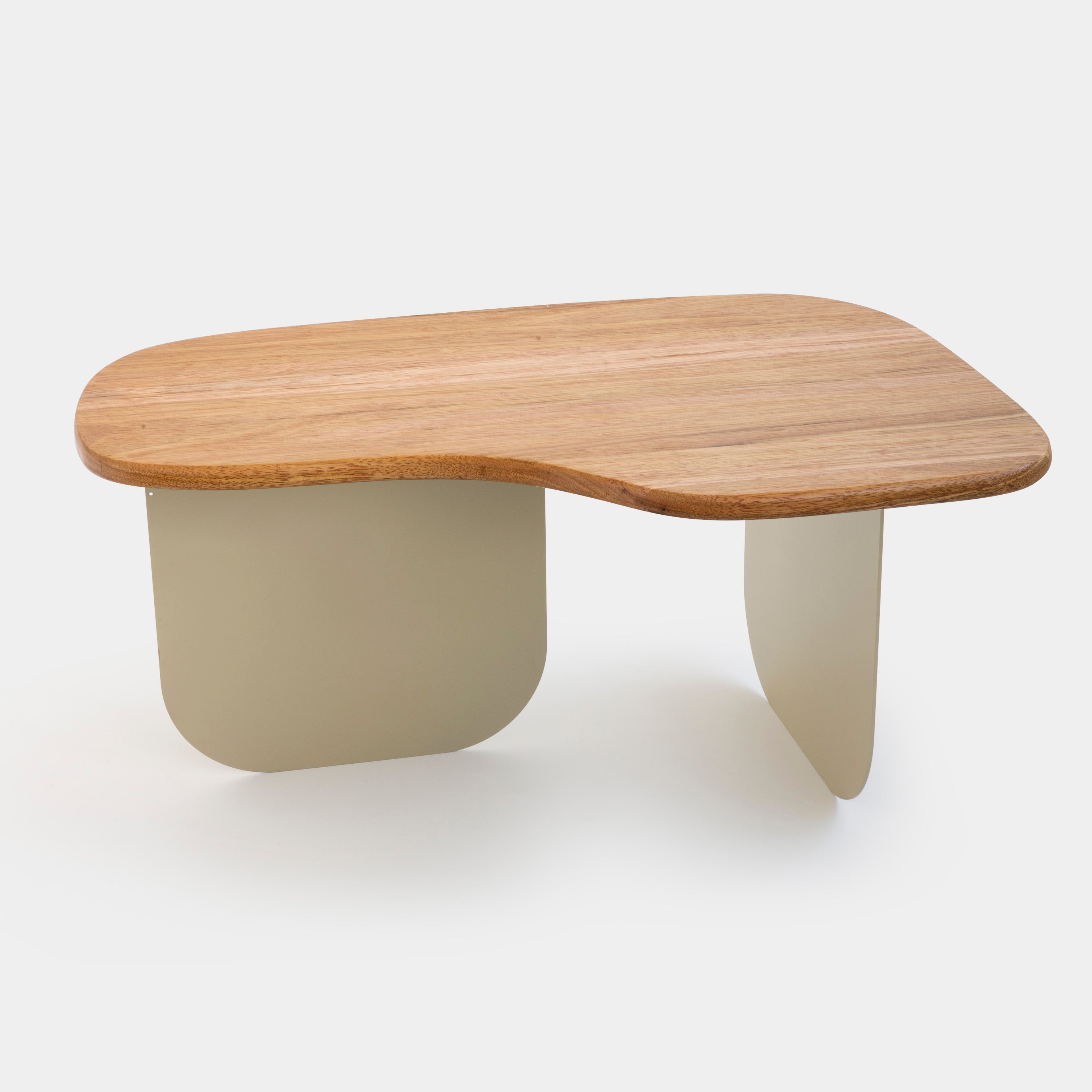 Mesa Stone M Aço Carbono Com Pintura Eletrostática Acabamento Cedro-Arana
