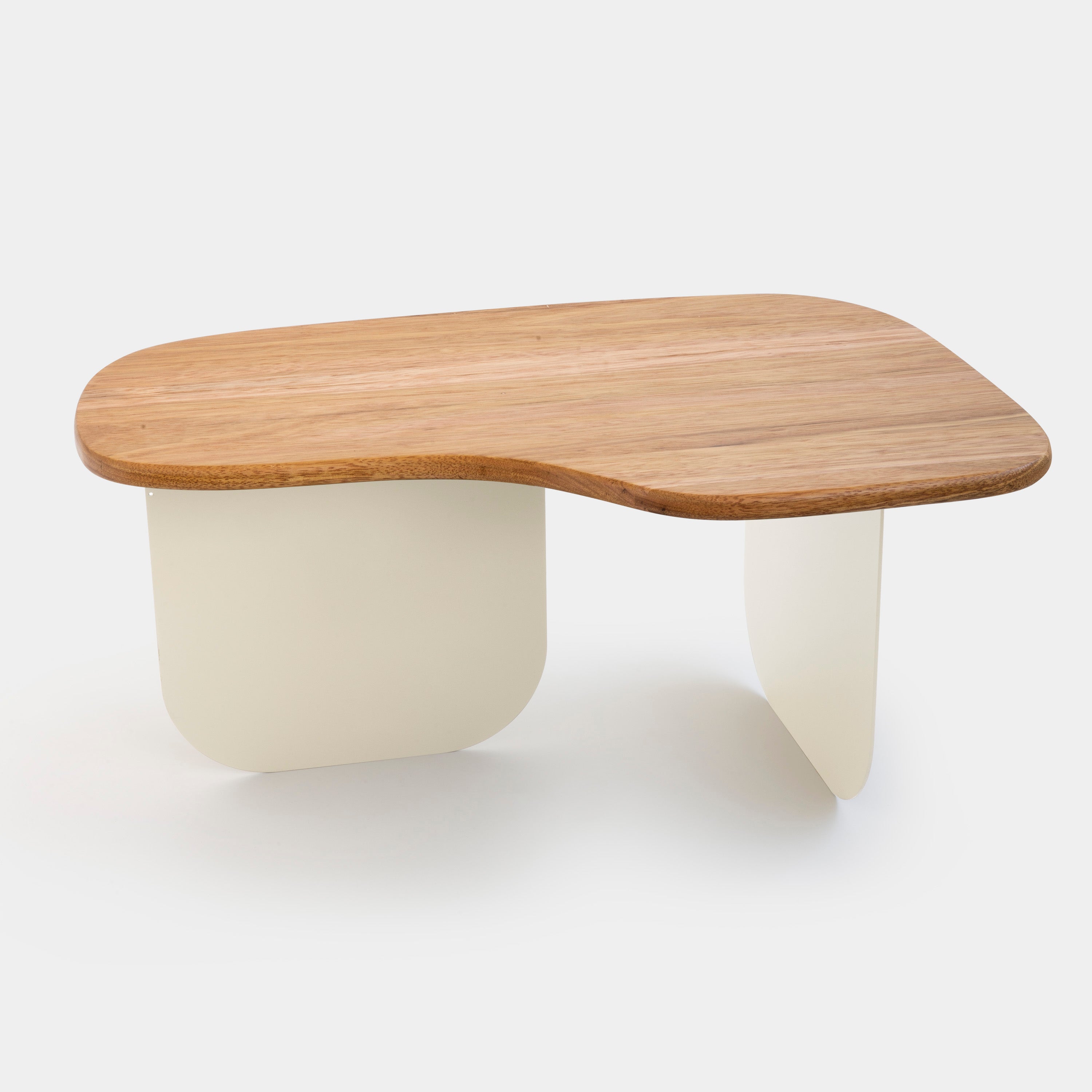 Mesa Stone M Aço Carbono Com Pintura Eletrostática Acabamento Cedro-Arana